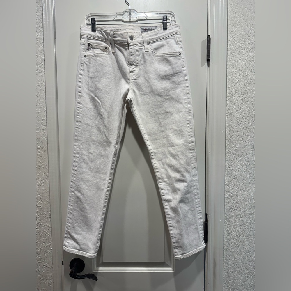 AG Classic White Women's Jeans 27R the ex-boyfriend slim, slouchy slim